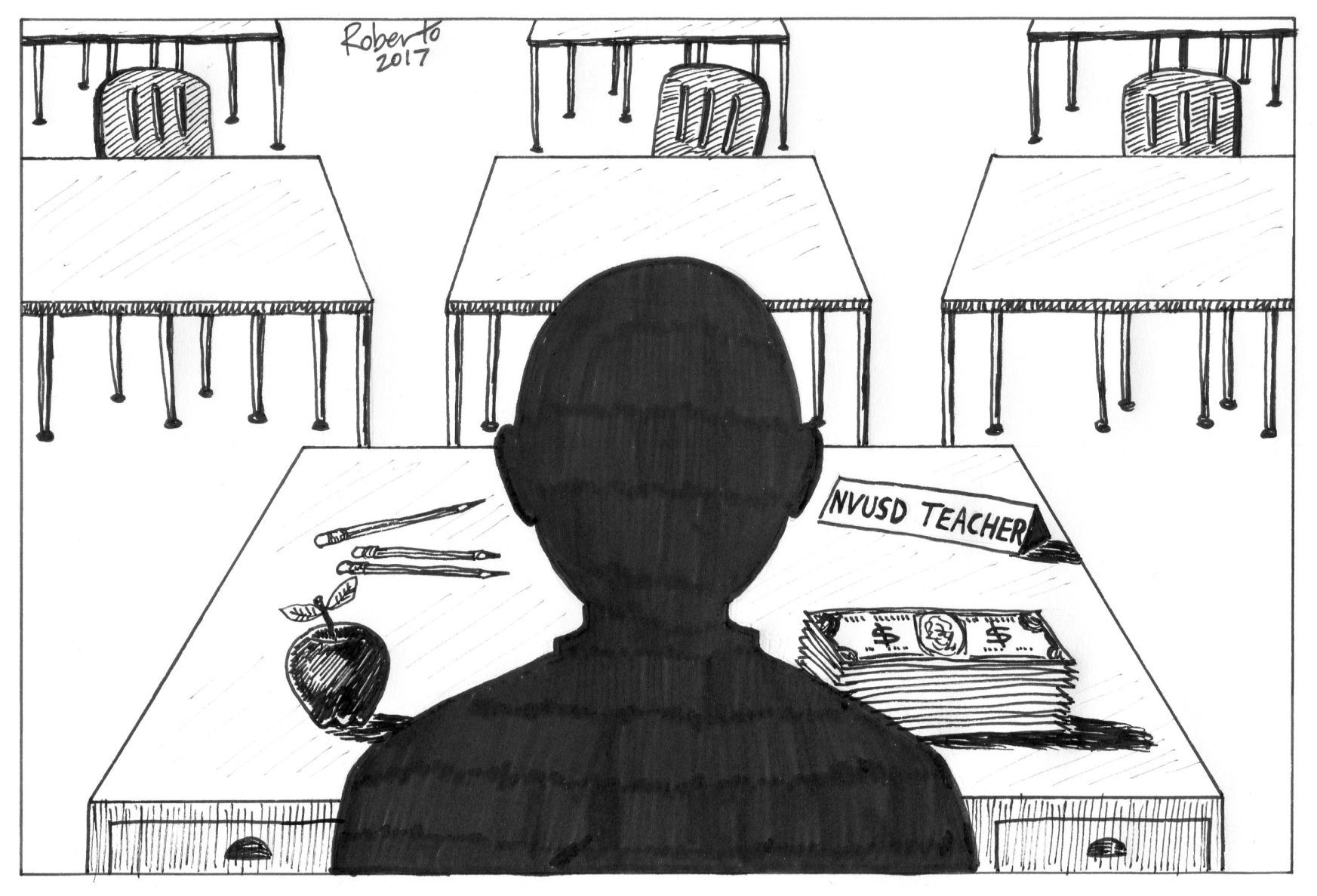 Roberto Tinoco editorial cartoon